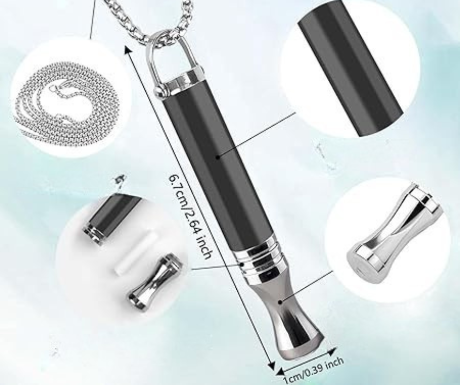 
Naszyjnik do rzucania palenia - Set Pokaz produktu Jak wymienić wkład Wymiary
