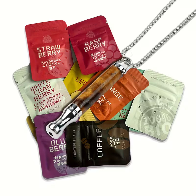 Naszyjnik do rzucania palenia - Wkłady smakowe 8