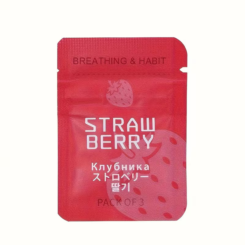 Naszyjnik do rzucania palenia - Wkłady smakowe truskawka