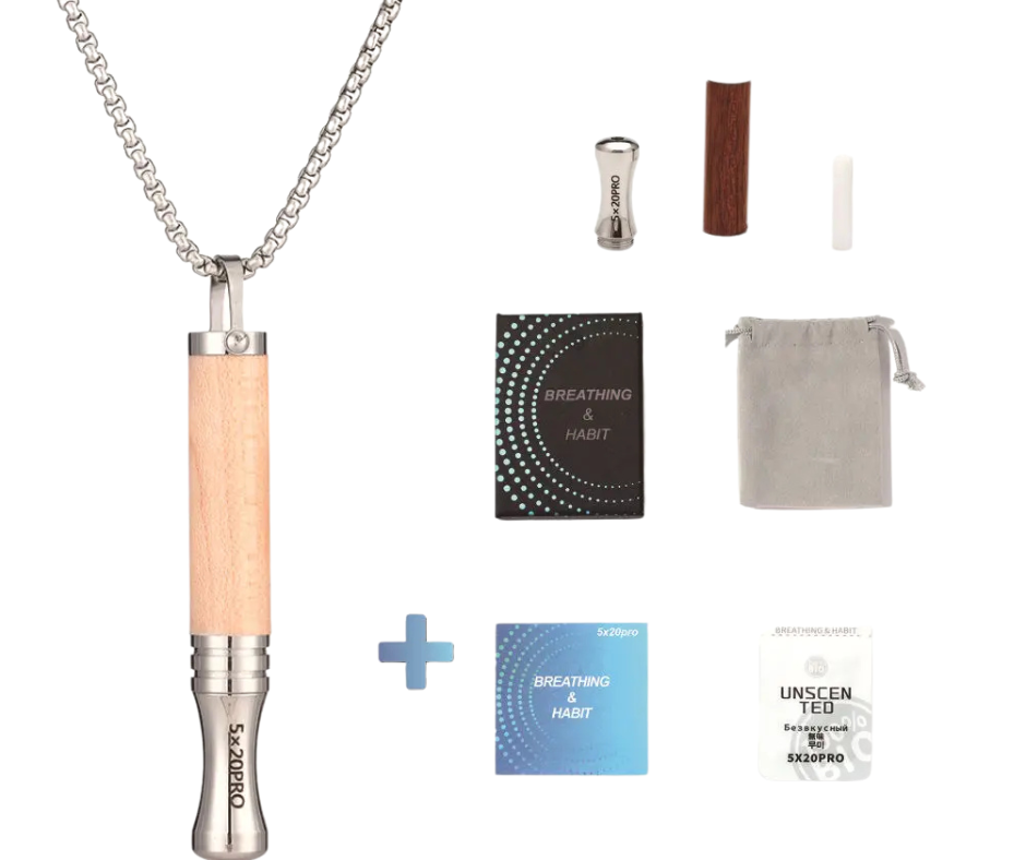 Naszyjnik_do_rzucania_palenia_-_Wood_SET_Maple_Be_owy_Zestaw_prezentowy 2