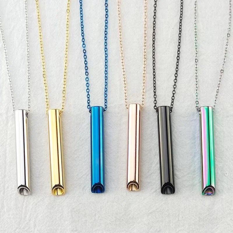 Naszyjnik gwizdek do rzucania palenia - Klasyczny 4